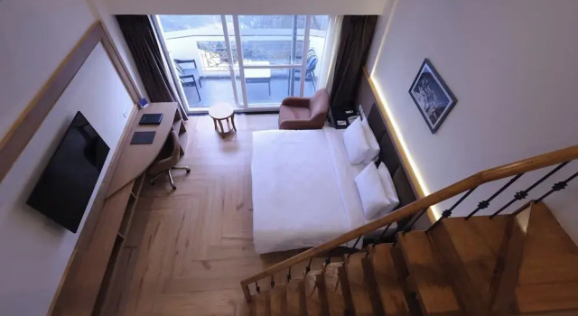 Семейный номер Standard с красивым видом из окна Ramada by Wyndham Mussoorie Mall Road