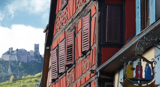 Un Balcon sur les Toits, Réserver Hôtel Beblenheim Alsace Wine Route