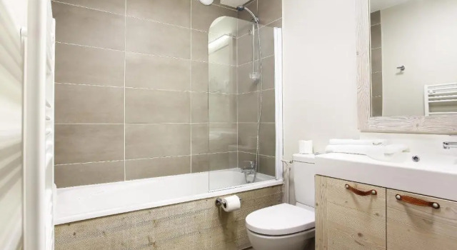 Кровать в общем номере с 2 комнатами Résidence Odalys Le Panoramic