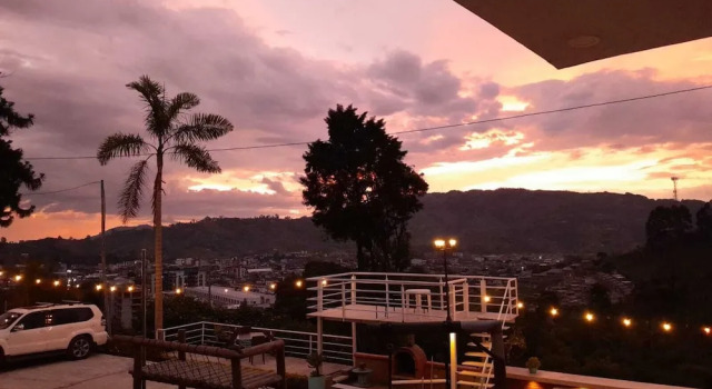 Двухместный номер Economy с видом на горы Hotel Mirador San Jose Santa Rosa de cabal