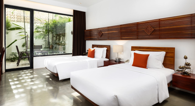 Двухместный номер Deluxe с видом на сад Lynnaya Urban River Resort