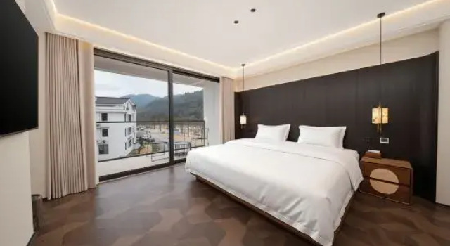 Rodzinny suite 2 sypialnie i balkonem i z widokiem WUDONGSHANSHE