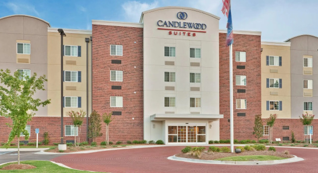 Кровать в общем номере Candlewood Suites Flowood, MS by IHG