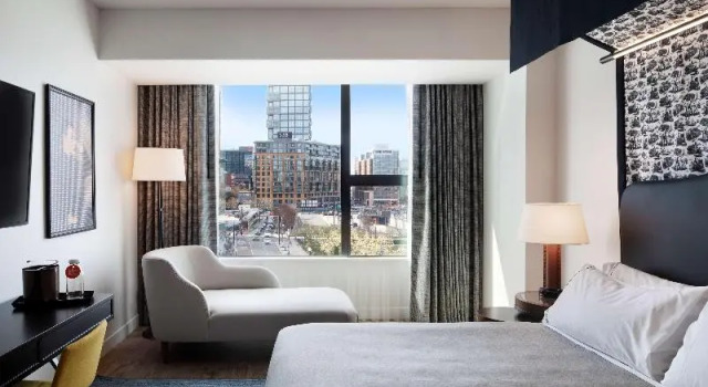 Двухместный люкс c 1 комнатой Canopy By Hilton Boston Downtown
