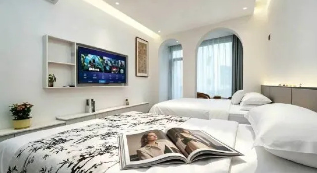Номер Standard с балконом и с видом на внутренний двор Xuancheng Jinguchun Farm stay