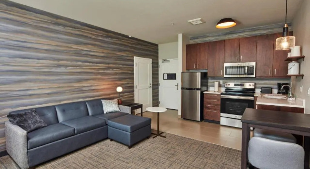 Двухместный люкс c 1 комнатой Residence Inn Sacramento Davis