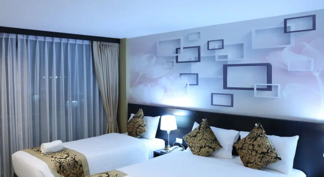 Трёхместный номер Deluxe iCheck inn Sky Beach Ao Nang Krabi