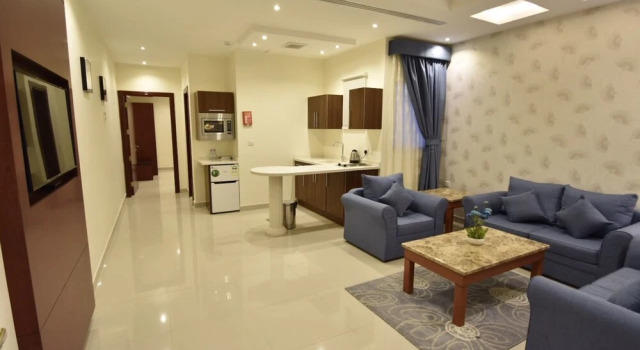 ابات للشقق المخدومة ABAT Serviced Apartment, Забронировать Апартаменты/квартира Аль-Хамра Эр-Рияд, рядом с Музей авиации Сакр–Аль-Джазира