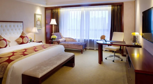 Двухместный номер Deluxe Howard Johnson Parkview Plaza Erdos