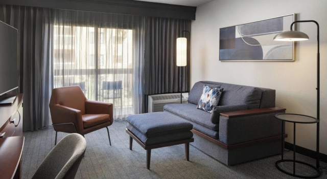 Люкс c 1 комнатой Courtyard by Marriott Palm Springs