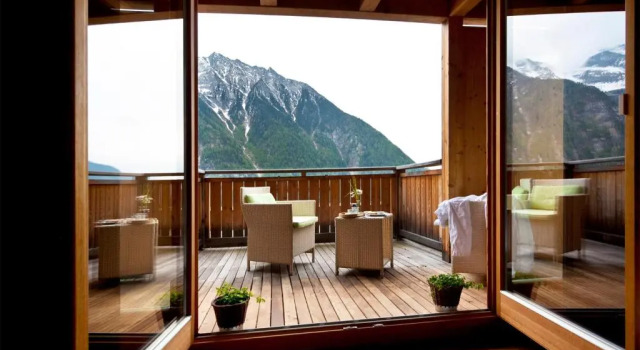 Двухместный номер Standard с видом на горы Farmhotel Moosmair