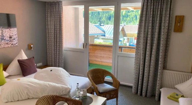 Двухместный номер Standard с балконом Grüner Hut - DEIN BERGHOTEL