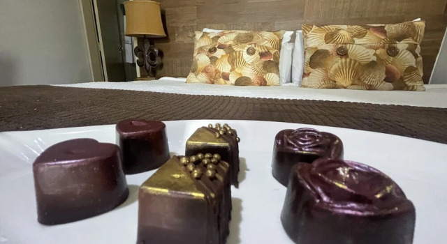 Двухместные апартаменты с видом на море Pousada Beach House Coqueirinho