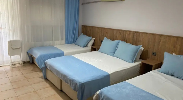 Четырёхместный номер Comfort c 1 комнатой с видом на море Cunda Aşiyan Otel
