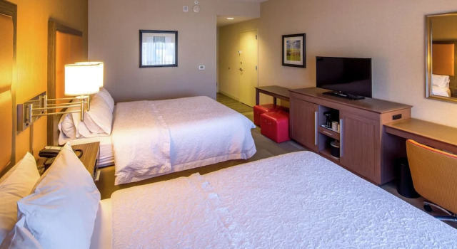 Четырёхместный номер Mobility Accessible with Tub Hampton Inn Houston Downtown