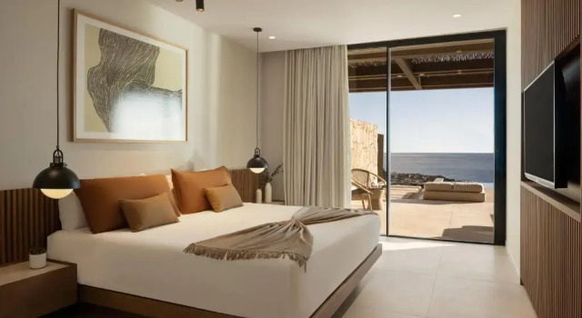 Люкс-вилла с бассейном с 3 комнатами с видом на море Royal Hideaway Corales Villas