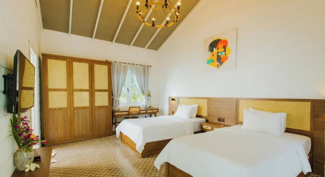 Двухместный номер Deluxe с видом на сад Perolas Villas Resort - Ke Ga Bay