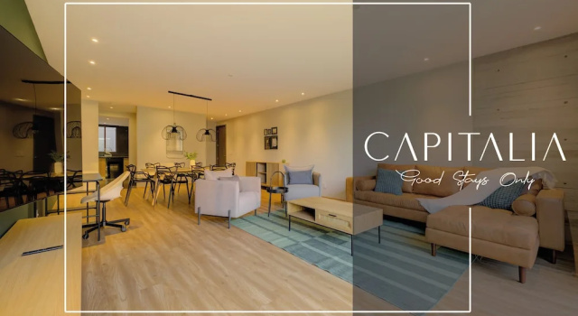 Апартаменты Luxury с 3 комнатами с балконом и с видом на город Capitalia Galileo Residences