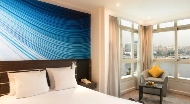 Двухместный люкс Superior с видом на Нил Отель Novotel Cairo El Borg