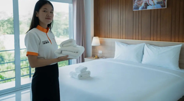 Номер Deluxe B2 Nakhon Sawan Boutique & Budget Hotel