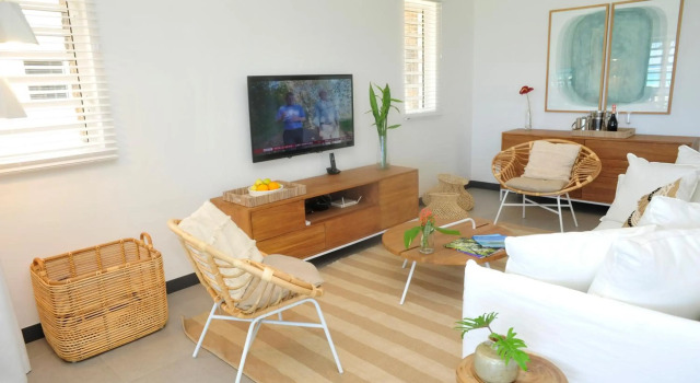 OBiches Luxury Beachfront Apartment Trou-aux-Biches, Prenota Appartamento Hotel a Mauritius Costa Nord con piscina, Piscina