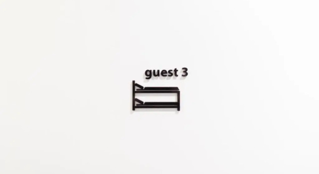 Кровать в общем номере Nol Guesthouse