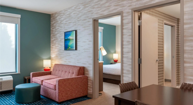 Двухместный люкс c 1 комнатой Home2 Suites By Hilton Salem
