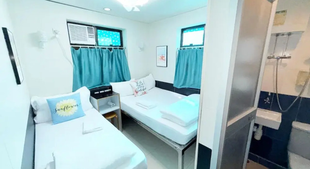 Трёхместный номер Economy Apple Hostel 蘋果賓館