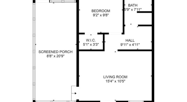 Коттедж Minnow 1 1 Bedroom Cottage by RedAwning