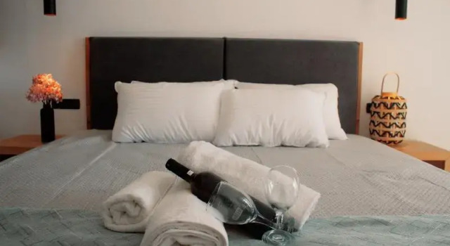 Двухместный номер Deluxe с балконом и с видом на море Moonlight Hotel
