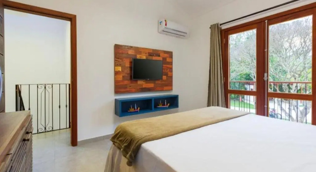 Casa Andorinha com 3 quartos com ar e piscina