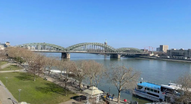 Двухместный номер Economy с видом на реку Rhein Hotel St. Martin