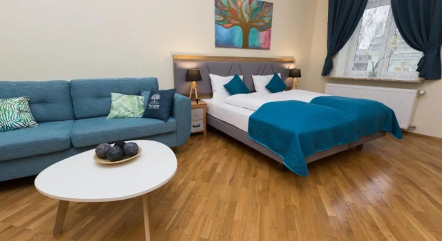 Апартаменты Deluxe с 2 комнатами с балконом 1898 Parkside Boutique Residence