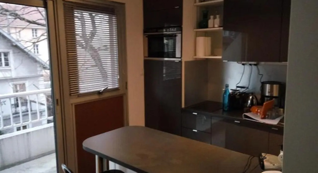 Appartement 2 pieces 40 m2, dans hyper centre, avec piscine au rez de chaussee, Rezervasyon Daire Grenoble Grenoble Area