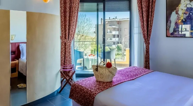 Номер Standard с видом на море Hotel Nettunia