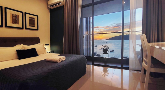 Апартаменты Comfort Seaview Bliss Studio By Tropical Elegance