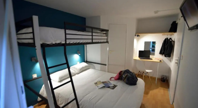 Трёхместный номер Standard Brit Hôtel Essentiel Limoges Nord Calme, Parking gratuit, accès rapide A20