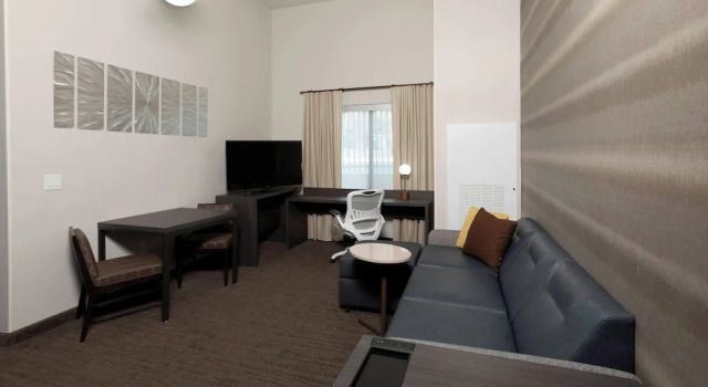 Люкс c 1 комнатой с видом на город Residence Inn by Marriott Tulsa Downtown