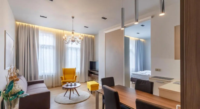 Апартаменты с балконом Apartments Bohemia Rhapsody