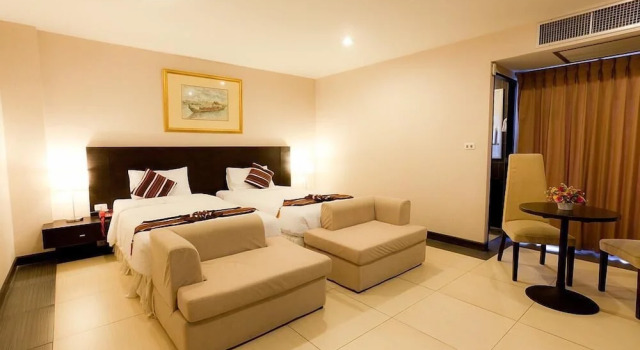 Двухместный номер Deluxe с балконом The Residence Airport & Spa