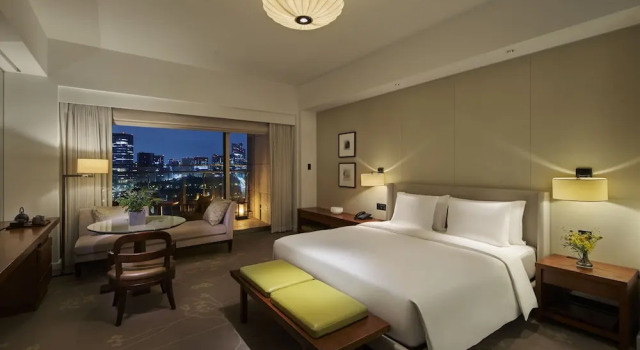 Двухместный номер Deluxe с балконом Palace Hotel Tokyo