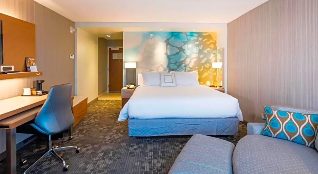 Номер Standard с видом на улицу Courtyard by Marriott St. Augustine Beach