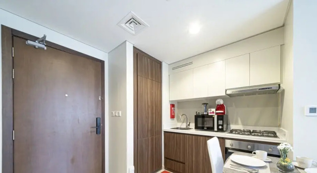 KOHH – 1BR in DAMAC Reva Residences, Забронировать Отель Даунтаун Дубай , рядом с Дубайский аквариум