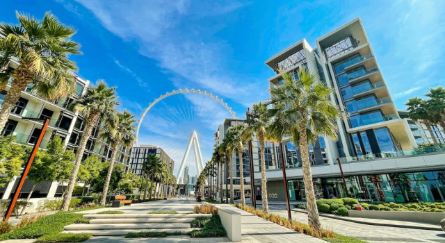 DHH Bluewater Island Building 2 Sea View, Забронировать Апартаменты/квартира Отели Эмирата Дубая с парковкой, рядом с Jumeirah Beach Residence Tram Station 2, Парковка