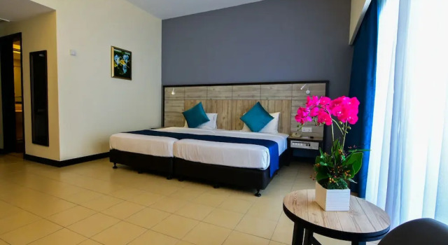 Camera Deluxe con vista sui campi Flamingo Hotel by the Beach, Penang