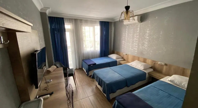 Кровать в общем номере Köşk Boutique Hotel - Old Town & City Center