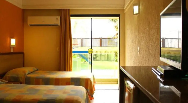 Двухместный номер Superior с балконом Natal Praia Hotel