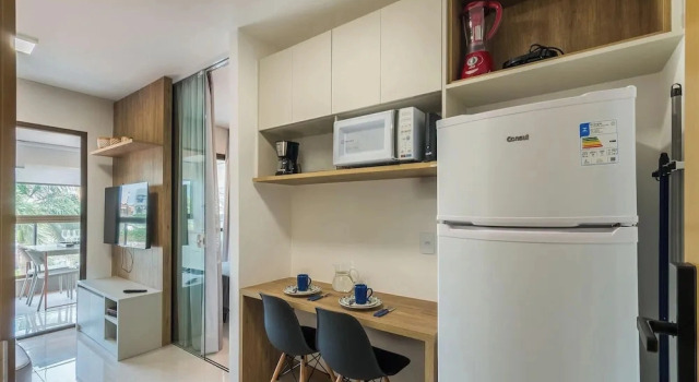 Апартаменты с балконом Apartamentos em Prédio c/ Academia na Ondina - SSA - HOA