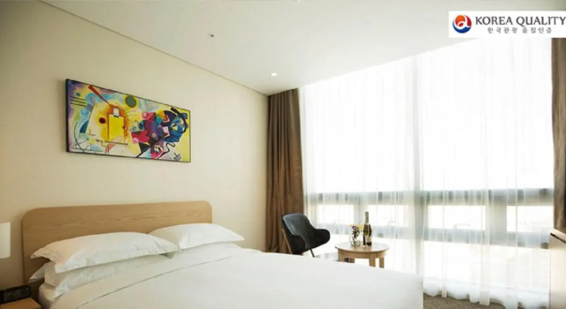 Трёхместный номер Standard с видом на город Best Western Haeundae Hotel
