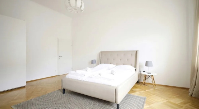 Апартаменты Deluxe с 2 комнатами с видом на город HeyMi Apartments Oper